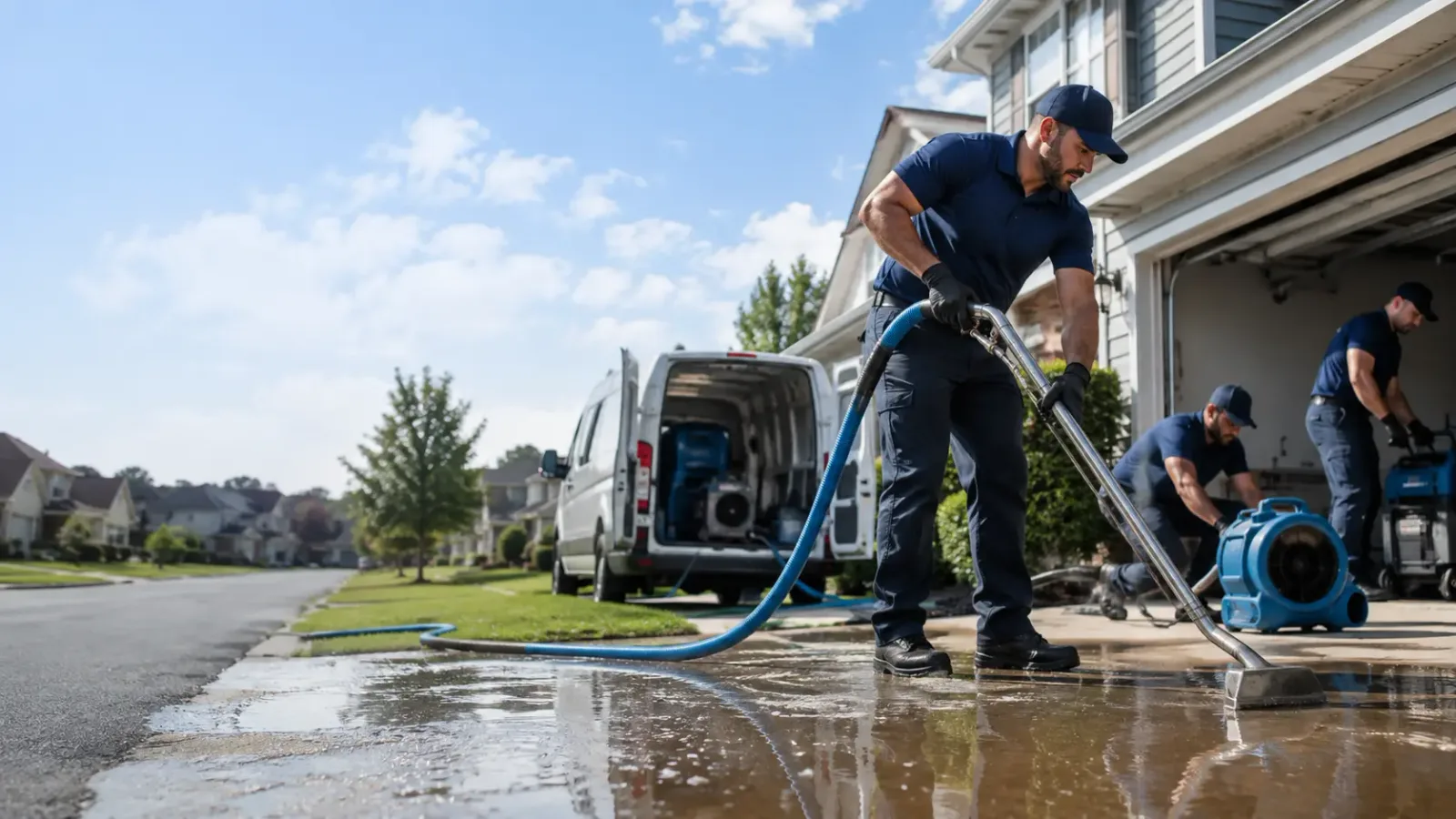 Flood Damage Restoration in Water Mill, NY